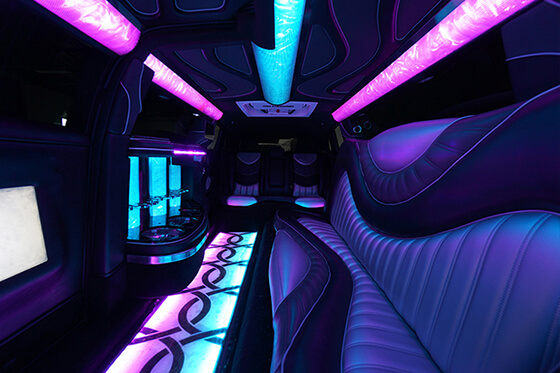 Range Rover with leather interior