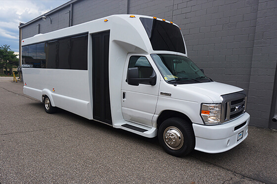 28 passengers Limo Bus