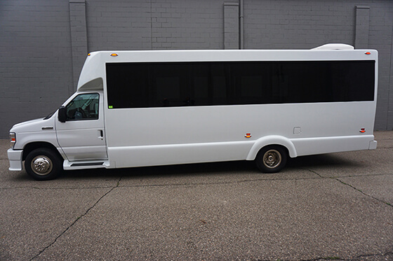 30 passengers limo bus